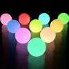Floating Pool Lights 6pcs 2pcs 16 Color Changing RGB LED Ball Lights IP67 Waterproof 7.8cm Hot Tub Night Lights Pool Toys