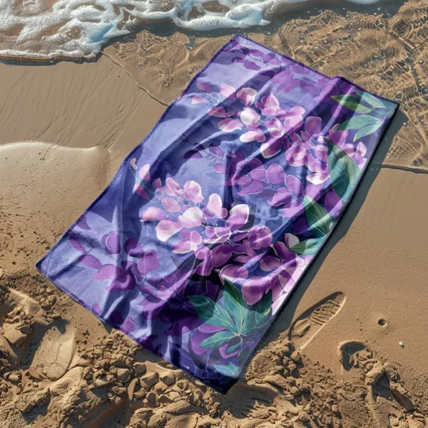 Floral Beach Towel,Beach Towels for Travel, Quick Dry Towel for Swimmers Sand Proof Beach Towels for Women Men Girls Kids, Cool Pool Towels Beach Accessories Absorbent Towel