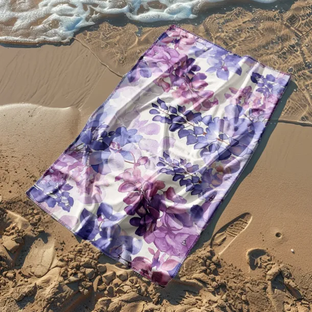 Floral Beach Towel,Beach Towels for Travel, Quick Dry Towel for Swimmers Sand Proof Beach Towels for Women Men Girls Kids, Cool Pool Towels Beach Accessories Absorbent Towel