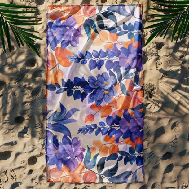 Floral Beach Towel,Beach Towels for Travel, Quick Dry Towel for Swimmers Sand Proof Beach Towels for Women Men Girls Kids, Cool Pool Towels Beach Accessories Absorbent Towel