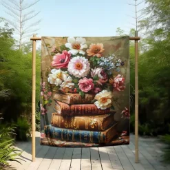 Floral Pattern Throws Blanket Flannel Throw Blankets Warm All Seasons Gifts Big Blanket