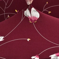 Floral Printed Sofa Cover Stretch Slipcovers with Skirt,Soft Durable Couch Cover 1 Piece Spandex Fabric Washable Furniture Protector fit Armchair Seat/Loveseat/Sofa/XL Sofa/L Shape Sofa