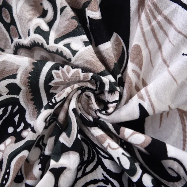 Floral Printed Stretch Ottoman Cover Spandex Elastic Stretch Rectangle Folding Storage Covers Removable Footstool Protect Footrest Covers