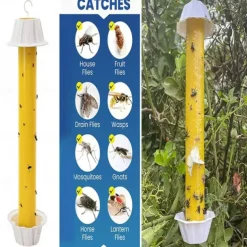 Fly & Mosquito Sticky Insect Stick - Durable, Non-Toxic Outdoor Fly Glue for Camping & Farms