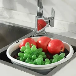 Foldable Dishwasher Set Of 3 Pieces Washbasin Saves Space For Picnics And Camping Used For Dishwashing Vegetable Washing And Fruit Gray Folding Storage Basin