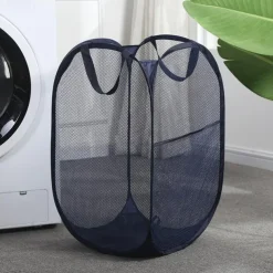 Foldable Storage Dirty Clothes Basket Home Toilet Dirty Clothes Storage Laundry Basket 14.1*14.1*22.8 Inches