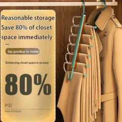 Folding Pant Rack Telescopic Multi-functional Pant Hanger Home Hanging Pant Special Pant Clip Wardrobe Storage Artifac