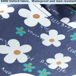 Folding Shopping Pull Cart Trolley Bag with Wheels Reusable Grocery Shopping Bags Eco Large Food Supermarket Vegetables Bags