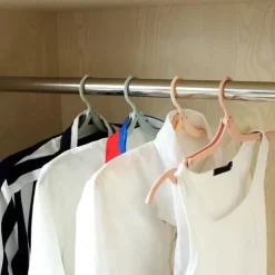 Folding Travel Clothes Hanger - Portable and Multi-Functional for Trips, Business Travel, with Clips for Versatile Use