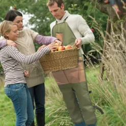 For Planting Farmer Adjustable Pockets Strap Garden Apron Dust-proof Split Leg