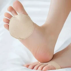 Forefoot Pads Honeycomb Fabric,High Heels Invisible Socks Forefoot Protector Forefoot Pad Toe Protector High Heels Toe Inserts Shoe Inserts