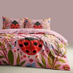 Forest Fairy Tales Duvet Cover Set Cotton Tropical Plants Pattern Set Soft 3-Piece Luxury Bedding Set Home Decor Gift Twin Full King Queen Size Duvet Cover