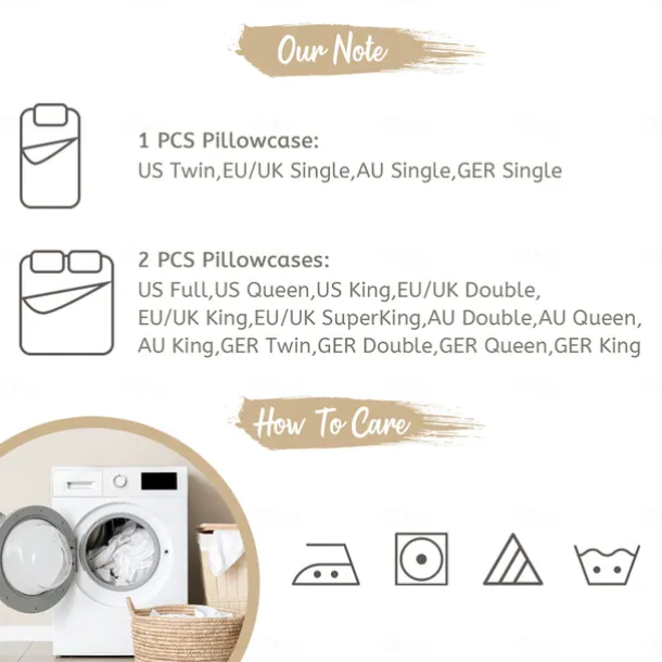 Forest Fawn Pattern Duvet Cover Set Set Soft 3-Piece Luxury Cotton Bedding Set Home Decor Gift King Queen Duvet Cover