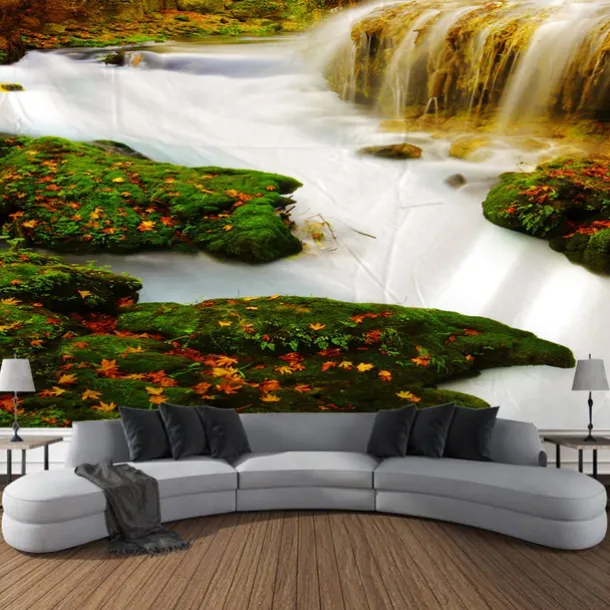 Forest Tree of Life Hanging Tapestry Wall Art Large Tapestry Mural Decor Photograph Backdrop Blanket Curtain Home Bedroom Living Room Decoration