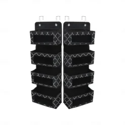 Four Grid Non-woven FabricPVC Wardrobe Hanging Storage Hanging Bag Door Storage Hanging Wall Mobile Phone Storage Bag Hanging Crib Underwear Hanging Storage Bag