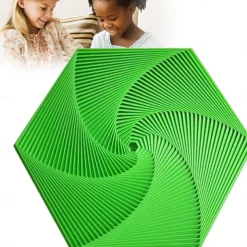 Fractal Fidget Hexagon, 3D Printed Hexagonal Toys, 3D Printed Fidget, Infinity Cube Fidget Toy, Geometric Fidget Toy, Hexagon Spiral Fidget Toy, Stress and Anxiety Fidget Toy