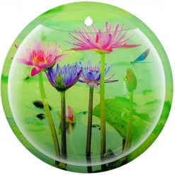 Free Punching Hydroponics Planter, Home Decoration Pot Wall Hanging Mount Bubble Aquarium Bowl Fish Tank Aquarium Home Minipot (Without Plant) Wedding Decoration