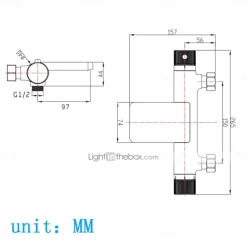 Free Standing Bathtub Faucet Thermostatic Black Painted Finishes Rotatable Shower Seat Waterfall and Spray Mode Bath Shower Mixer Taps with Hot and Cold Water