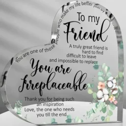 Friends Gift For Women Friendship Bestie Gifts For Woman Best Sunflower Gift Unbiological Sister Gift Christmas Birthday Gift Thank You Gift For Women Acrylic Friendship