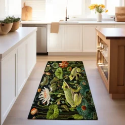 Frogs Pound Area Rug Kitchen Mat Non-Slip Oil Proof Floor Mat Livingroom Rug Indoor Outdoor Mat Bedroom Decor Bathroom Mat Entrance Rug Door Mat