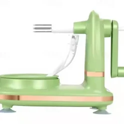Fruit Automatic Rotating Peeler, Stainless Steel Blades Apple Cutter With Apple Slicer, Kitchen Gadget