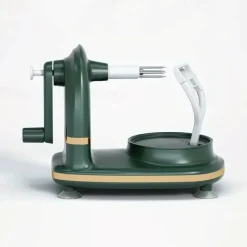 Fruit Automatic Rotating Peeler, Stainless Steel Blades Apple Cutter With Apple Slicer, Kitchen Gadget