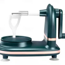 Fruit Automatic Rotating Peeler, Stainless Steel Blades Apple Cutter With Apple Slicer, Kitchen Gadget
