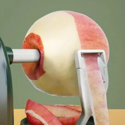 Fruit Automatic Rotating Peeler, Stainless Steel Blades Apple Cutter With Apple Slicer, Kitchen Gadget