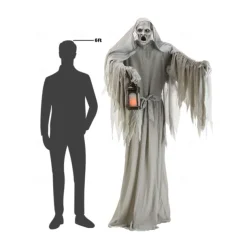 6.9FT Animatronic Frederick the Floating Phantom Halloween Decoration