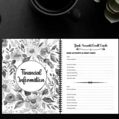 Fuck I'M Dead, End Of Life Planner, I'M Dead Now What Book Planner, Guided Final Arrangements When I'M Gone Workbook Organizer Notebook, for Possessions, Business Affairs, and Final Wishes