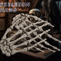 Full Size Skeleton Plastic Skeleton for Halloween Party Scary Halloween Decorations