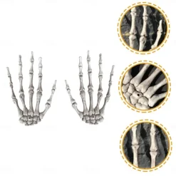 Full Size Skeleton Plastic Skeleton for Halloween Party Scary Halloween Decorations