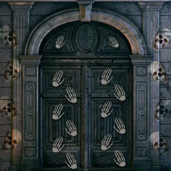 Full Size Skeleton Plastic Skeleton for Halloween Party Scary Halloween Decorations