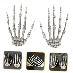 Full Size Skeleton Plastic Skeleton for Halloween Party Scary Halloween Decorations