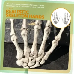 Full Size Skeleton Plastic Skeleton for Halloween Party Scary Halloween Decorations