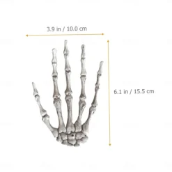 Full Size Skeleton Plastic Skeleton for Halloween Party Scary Halloween Decorations