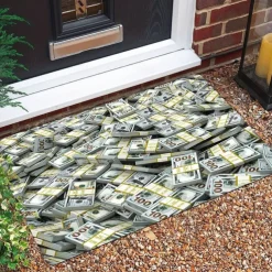 Funny Animal Cats Doormat Kitchen Mat Floor Mat Non-Slip Area Rug Oil Proof Rug Indoor Outdoor Mat Bedroom Decor Bathroom Mat Entrance Rug