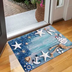 Funny Animal Cats Doormat Kitchen Mat Floor Mat Non-Slip Area Rug Oil Proof Rug Indoor Outdoor Mat Bedroom Decor Bathroom Mat Entrance Rug