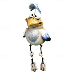 Funny Chicken Decor Statues Garden Farm Yard Resin Craft Chicken Rooster Sculpture Patio Lawn Garden Decor Accessories Outdoor Landscape Sculptures