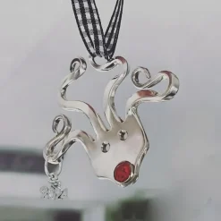 Funny Fork Reindeer Ornament, Christmas Tree Decoration Xmas Gift