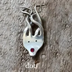 Funny Fork Reindeer Ornament, Christmas Tree Decoration Xmas Gift