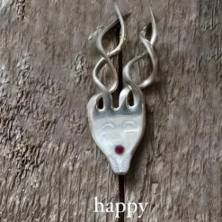 Funny Fork Reindeer Ornament, Christmas Tree Decoration Xmas Gift