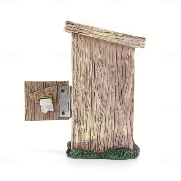 Funny Garden Gnome Outdoor Statues Naughty Sculpture Decoration Inappropriate Read Newspaper Gnome for Indoor Lawn Yard Red