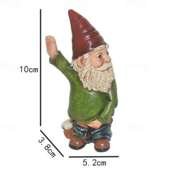 Funny Resin Gnome for Yard / Garden Indoor Outdoor Decor for Garden Statue Naughty Peeing Gnomes Gardening Gifts