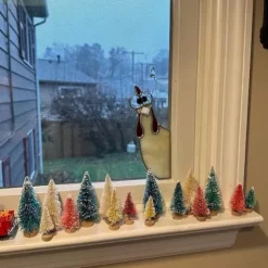 Funny Rooster Stained Glass Bird Window Corner Decor,Rooster Yard Decor,Funny Window Corner Decor-Peeping Rooster,Rooster Yard Decor,Birds Stained Glass,Handmade Peeping Rooster