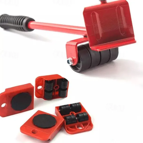 Furniture Lift Mover Tool Set - Furniture Movers with Wheels Heavy Furniture Moving Sliders Appliance Rollers Heavy Duty Furniture Lifter and Sliders Kit - Furniture Movers Sliders Appliance Movers