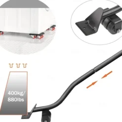 Furniture Mover with Wheels & Lifter Set 360 Swivel Casters 880lbs Capacity Furniture Dolly for Moving Heavy Furniture Refrigerator Sofa Cabinet