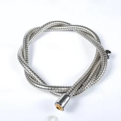G1/2 Stainless Steel Flexible Shower Hose, Long Bathroom Shower Water Hose Extension Plumbing Pipe Pulling Tube Bathroom Accessories
