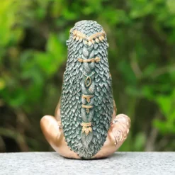 Gaia Mother Earth Statue, 6inch H Nature Moon Goddess Statue, Spiritual Items Figurines Statuette Gifts for Earth Day,Mother's Day,Easter Day Modern Home Room Decor Garden Decoration