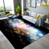 Galaxy Star Area Rug Rug for Livingroom Non Slip Floor Mat Bedside Livingroom Bedroom Indoor Outdoor